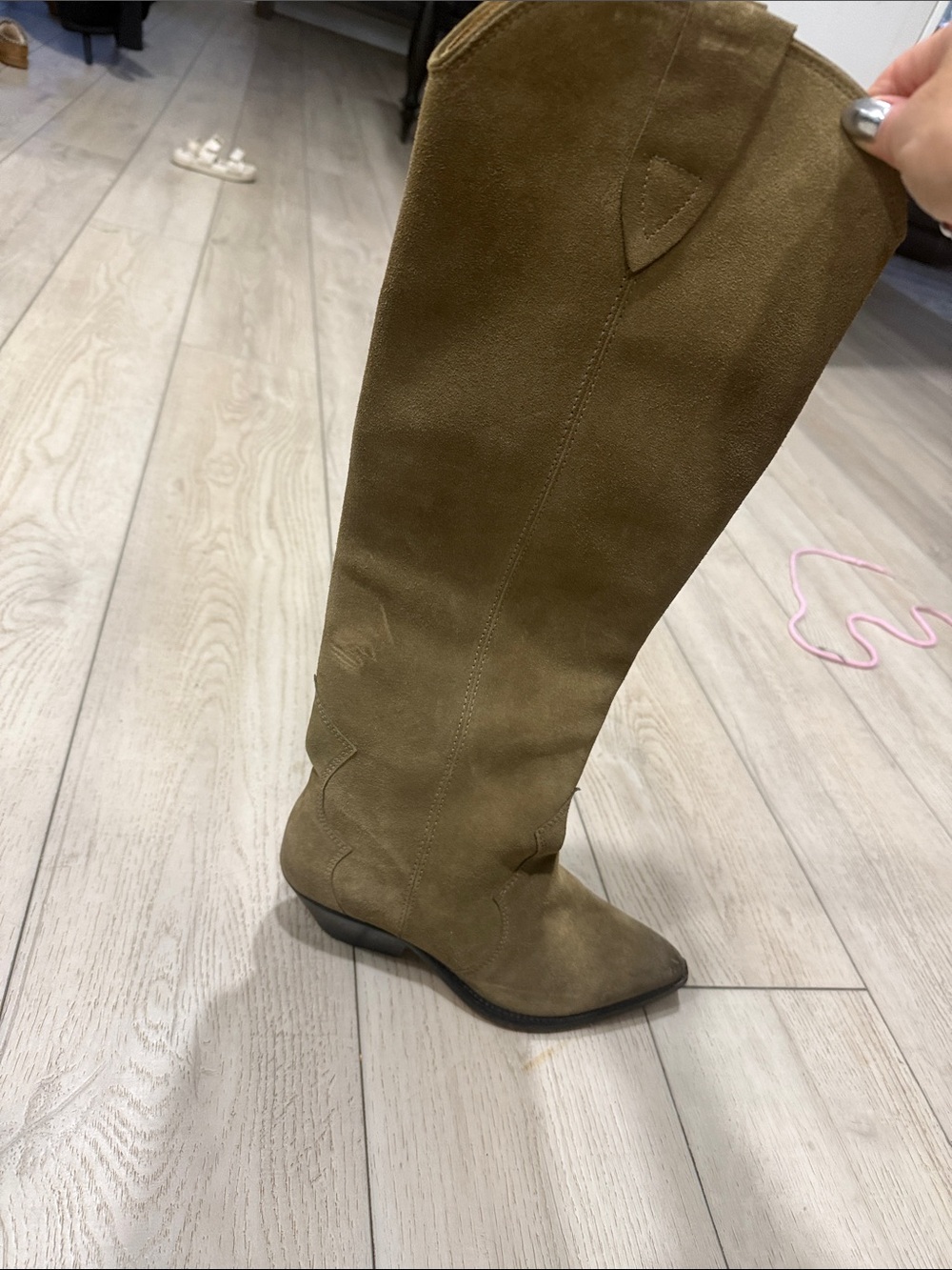 Isabel Marant Denvee distressed boots